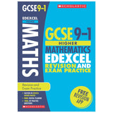 Scholastic GCSE Maths revision guide and exam practice workbook (British brand)