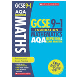 Scholastic GCSE Maths revision guide and exam practice workbook (British brand)