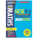 Scholastic GCSE Maths revision guide and exam practice workbook (British brand)