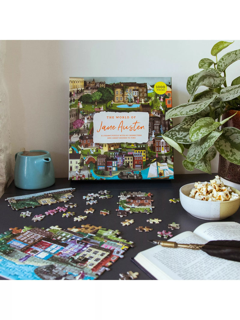 Laurence King Jane Austen jigsaw puzzle 1000 pieces, UK version