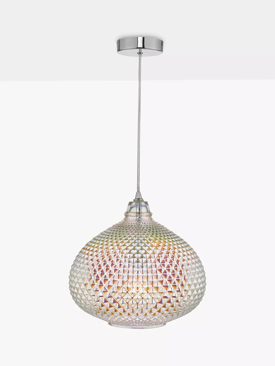 Där Roisin iridescent pendant light H26cm - British product