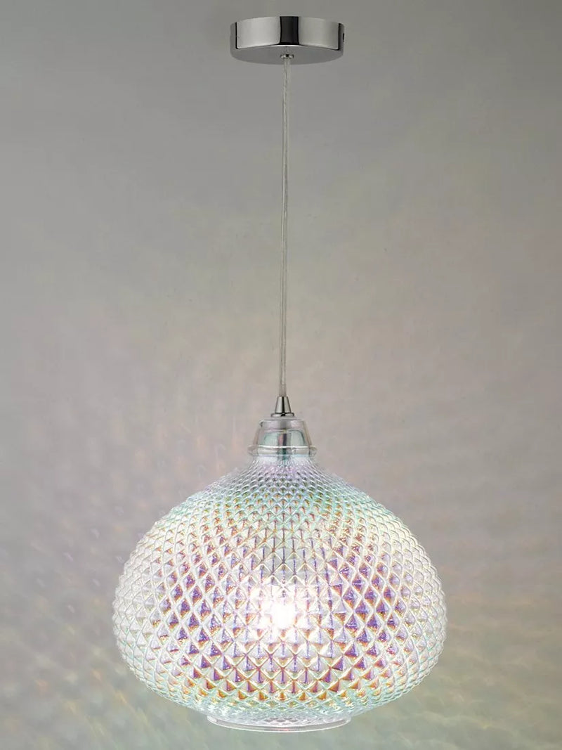 Där Roisin iridescent pendant light H26cm - British product