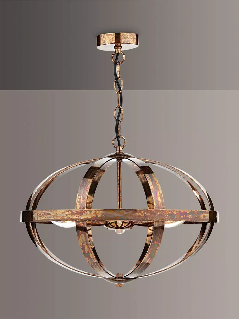 Där Circle Pendant Light metal 35x45x45cm (British brand)