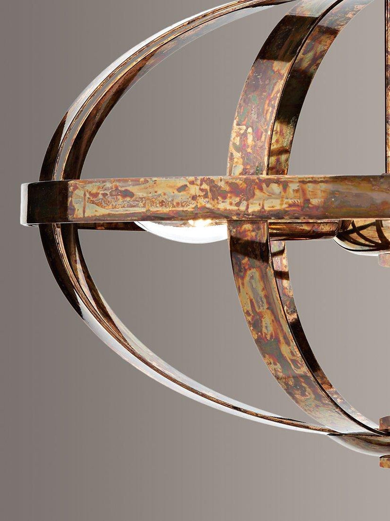 Där Circle Pendant Light metal 35x45x45cm (British brand)