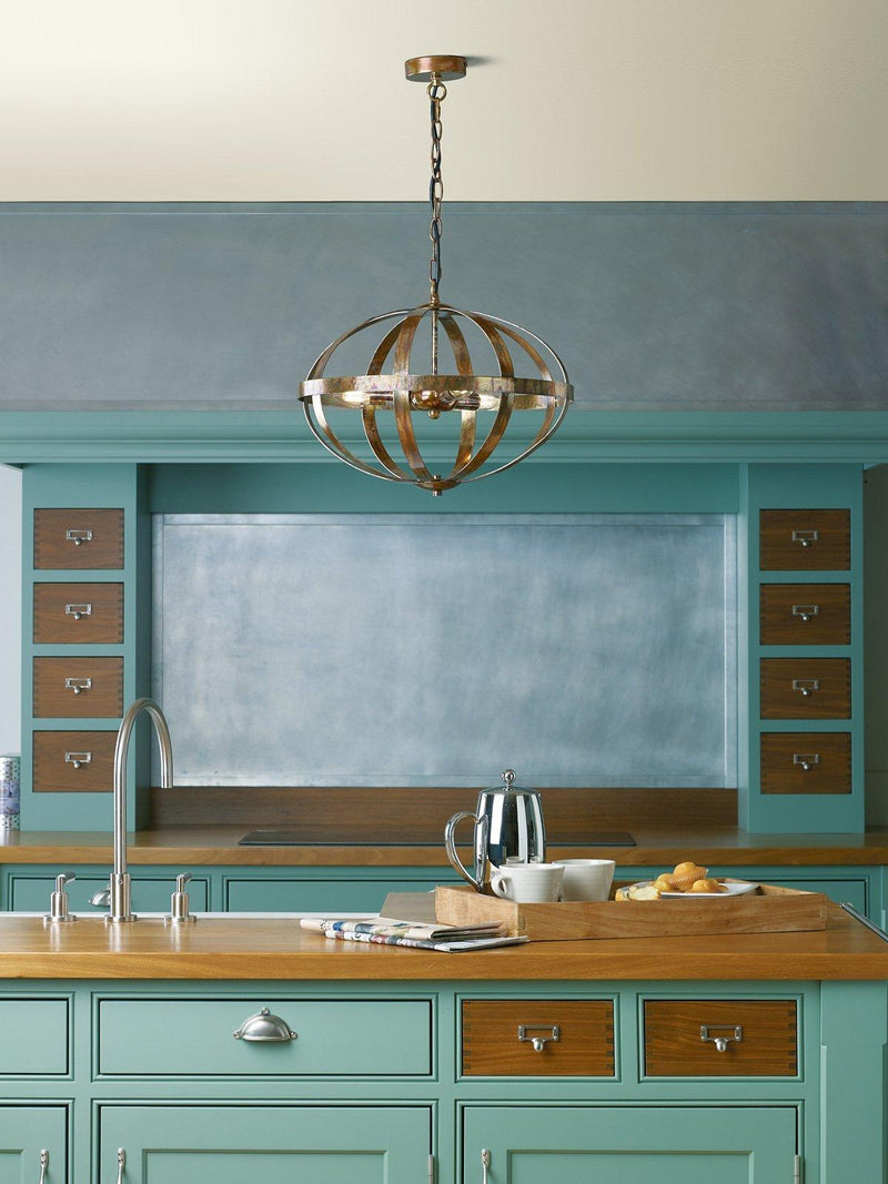 Där Circle Pendant Light metal 35x45x45cm (British brand)