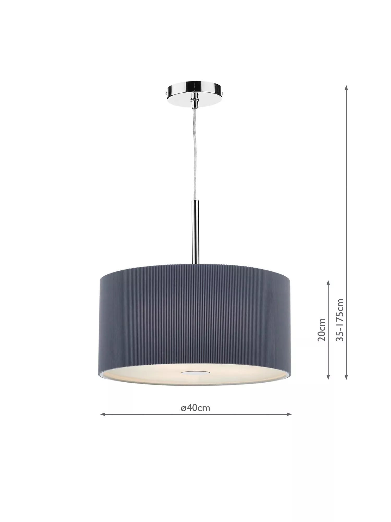 Där Zaragoza ceiling light 40cm - British product