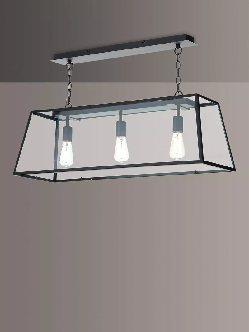 Där Academy 3 Light Bar Ceiling Light - British product