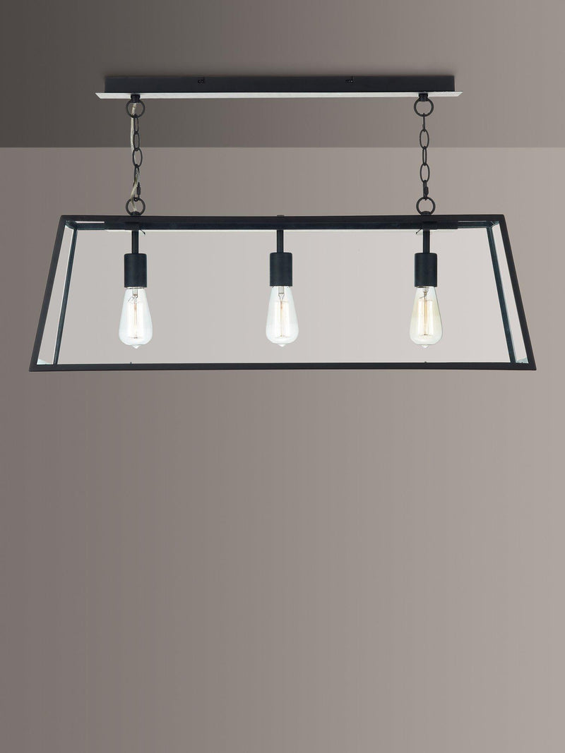 Där Academy 3 Light Bar Ceiling Light - British product