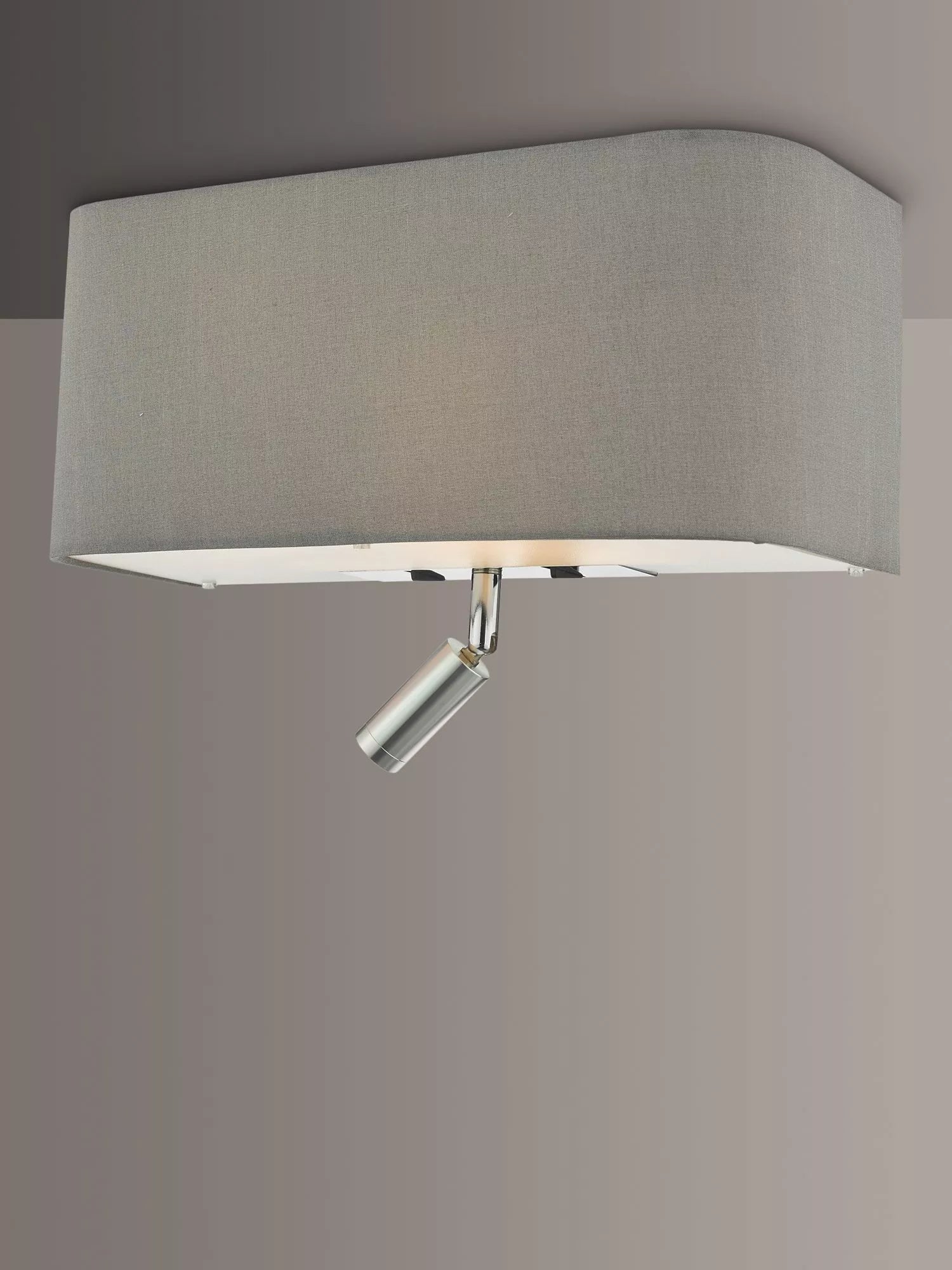 Där Ronda LED reading wall light polished finish, UK version