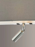 Där Ronda LED reading wall light polished finish, UK version