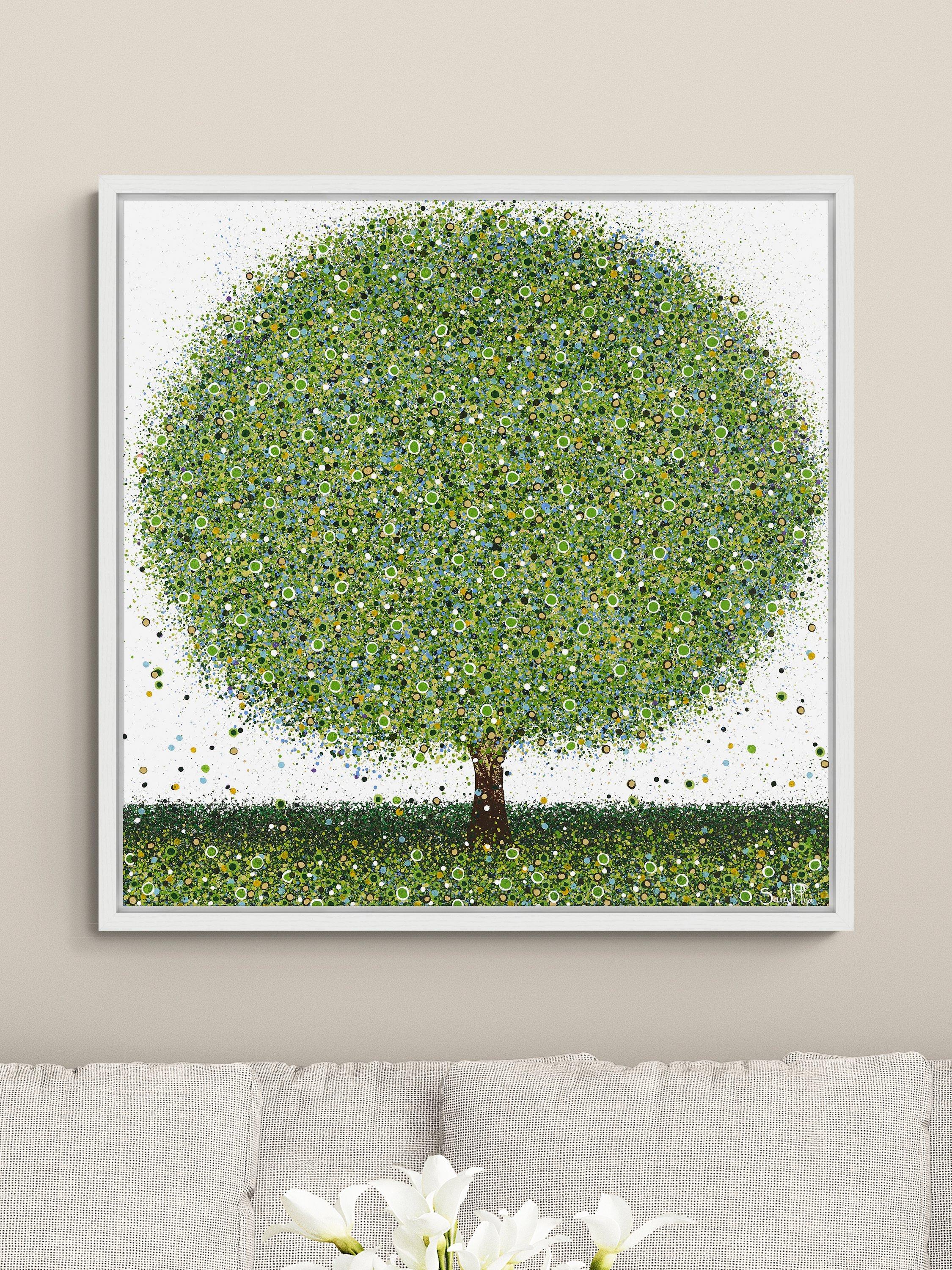 John Lewis Sarah Pye Silver Lining canvas print 86x86cm - British product