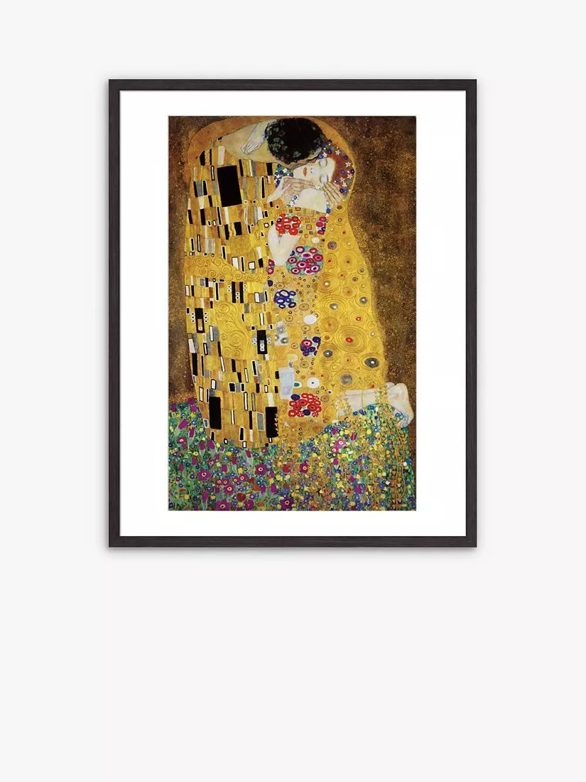 John Lewis The Kiss framed print 82x62cm, imported from the UK