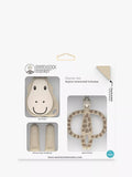 Matchstick Monkey giraffe teething set with finger toothbrush, imported from the UK
