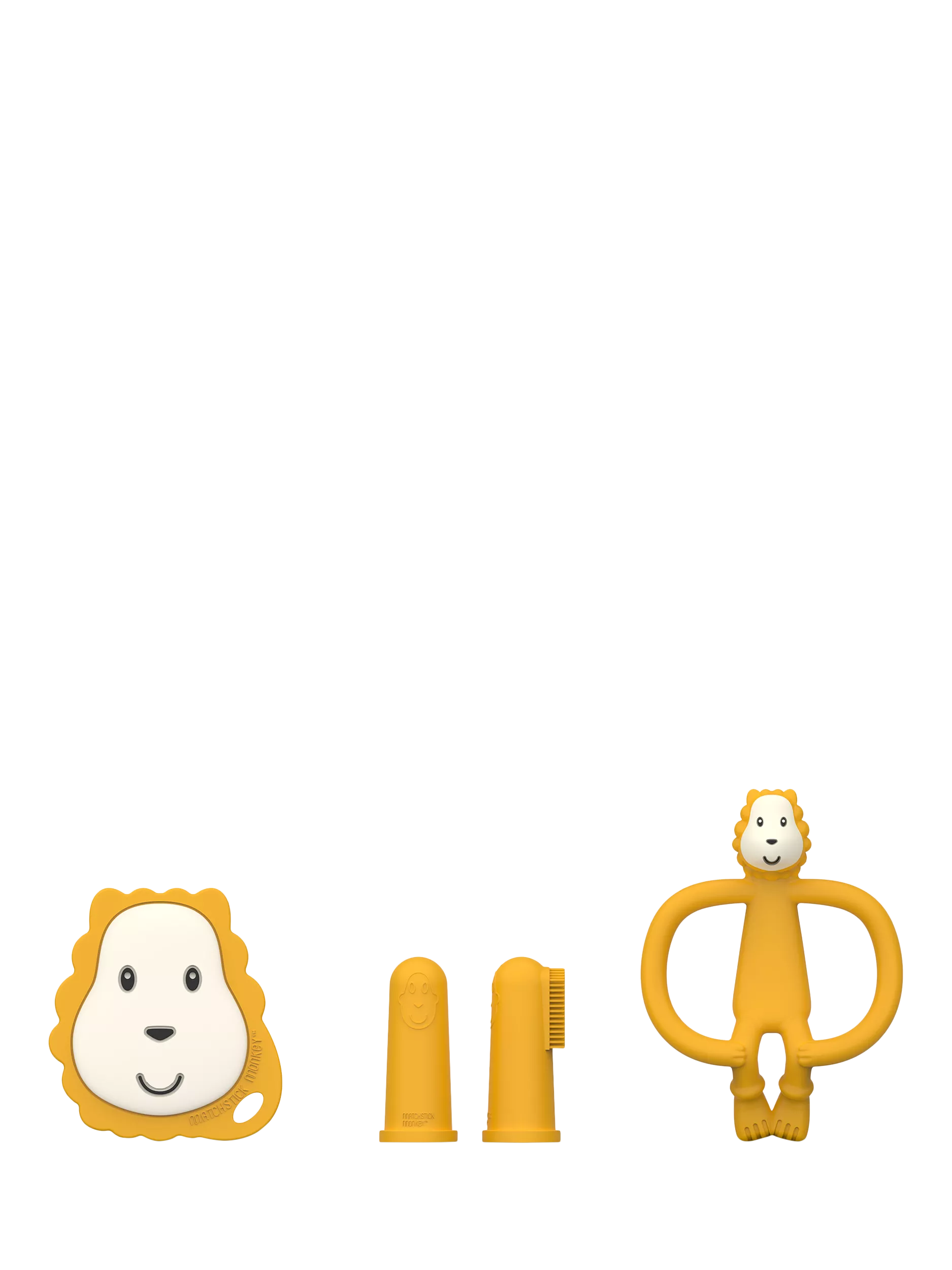 Matchstick Monkey lion teething set (British brand)