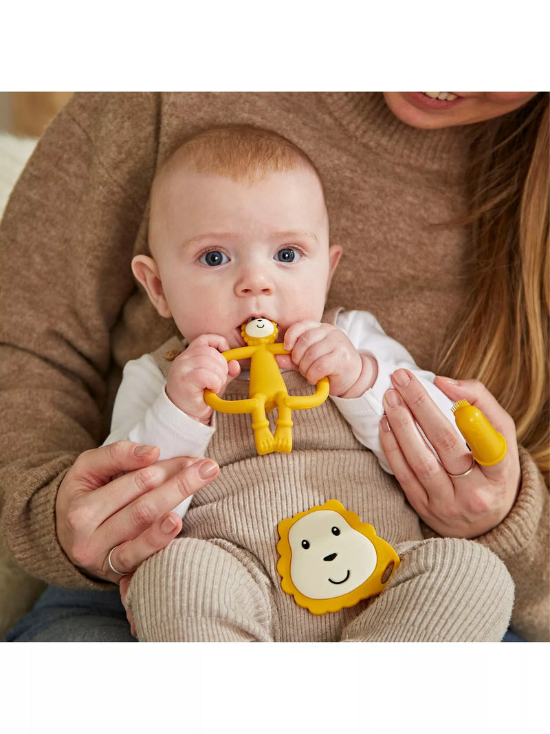 Matchstick Monkey lion teething set (British brand)