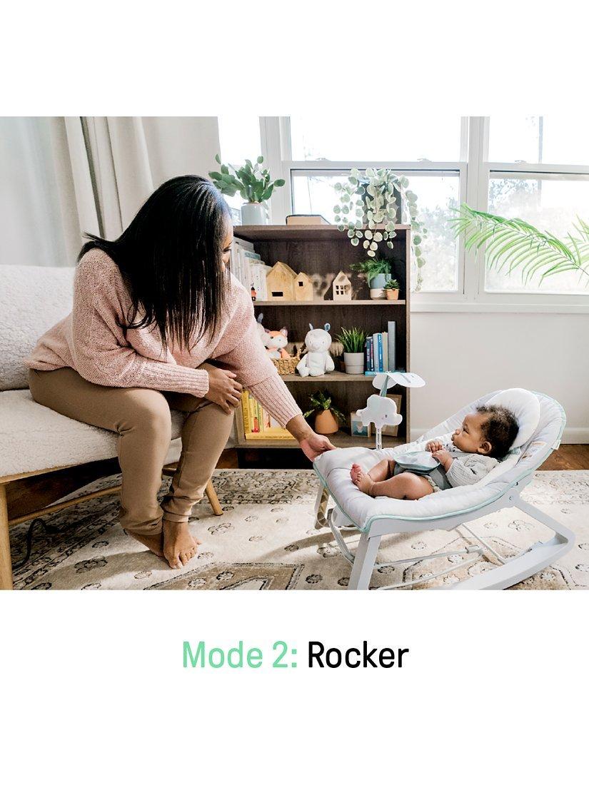 Ingenuity 3-in-1 bounce and rock seat for babies up to 40 pounds, UK version