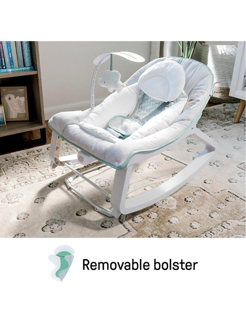 Ingenuity 3-in-1 bounce and rock seat for babies up to 40 pounds, UK version