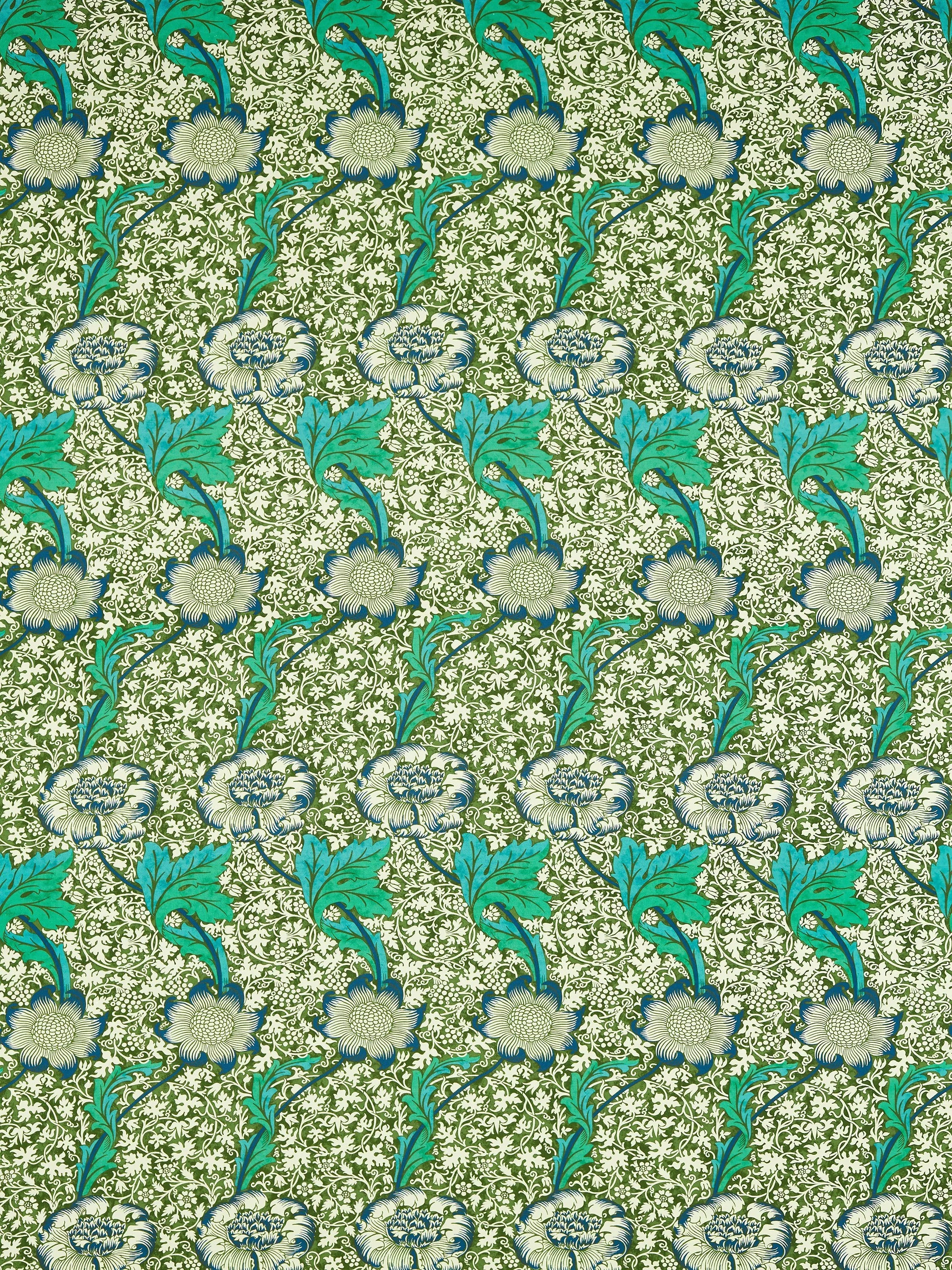 Morris & Co. Kennet pattern furnishing fabric, imported from the UK