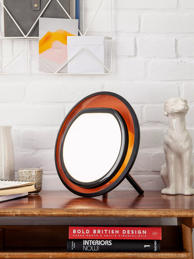 Lumie Halo light therapy lamp with touch control, imported from the UK