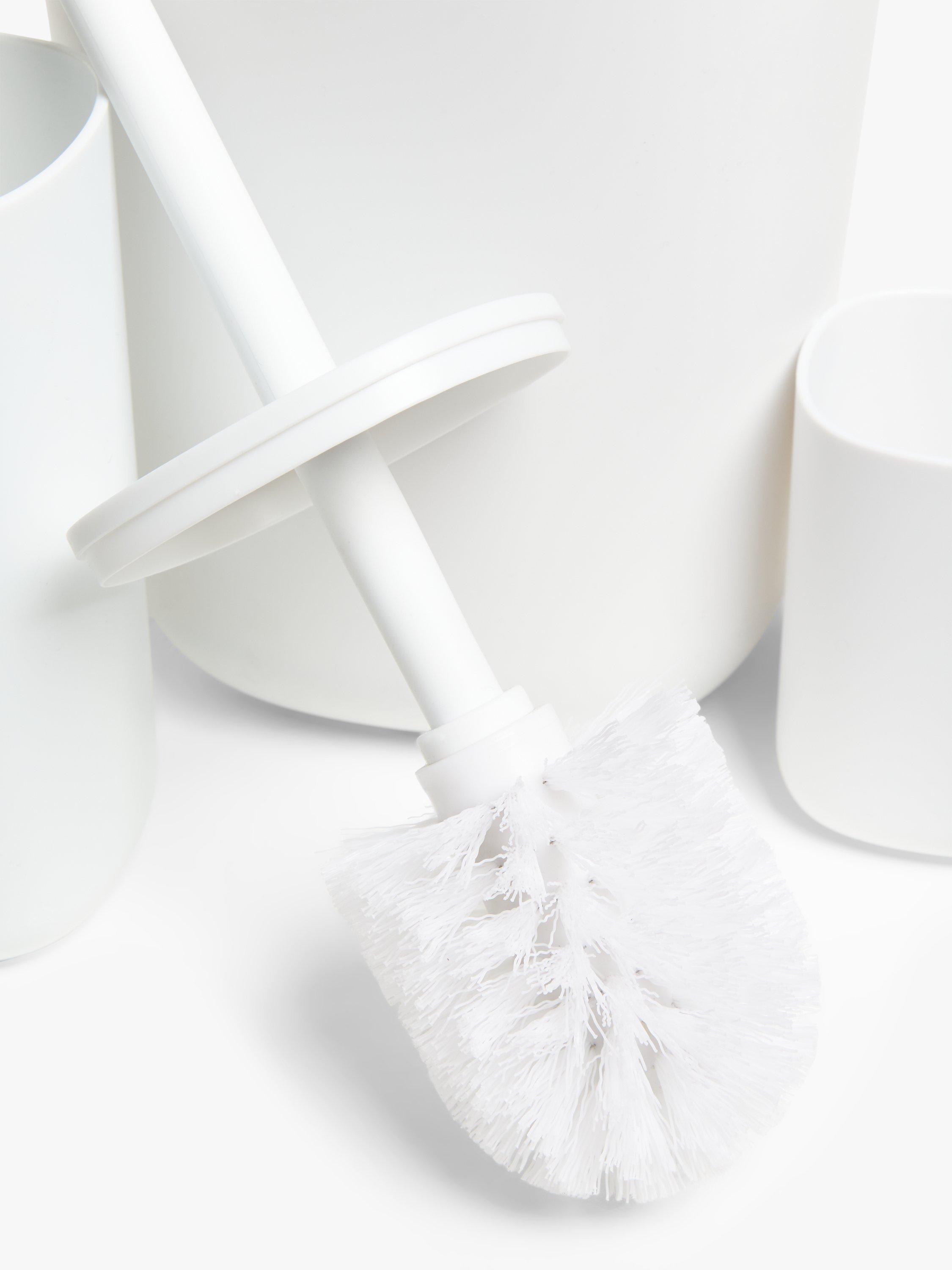 John Lewis bathroom accessories set bin tumbler toilet brush - British product
