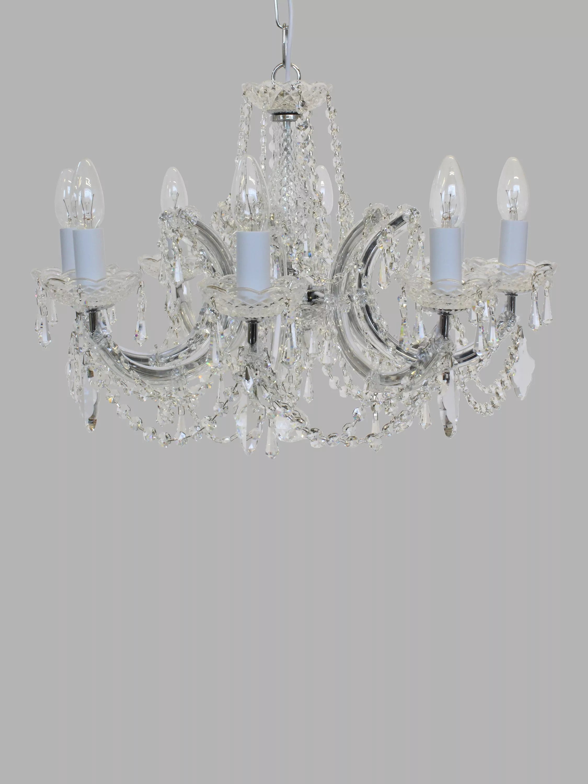 Impex crystal chandelier 8 arms - British product
