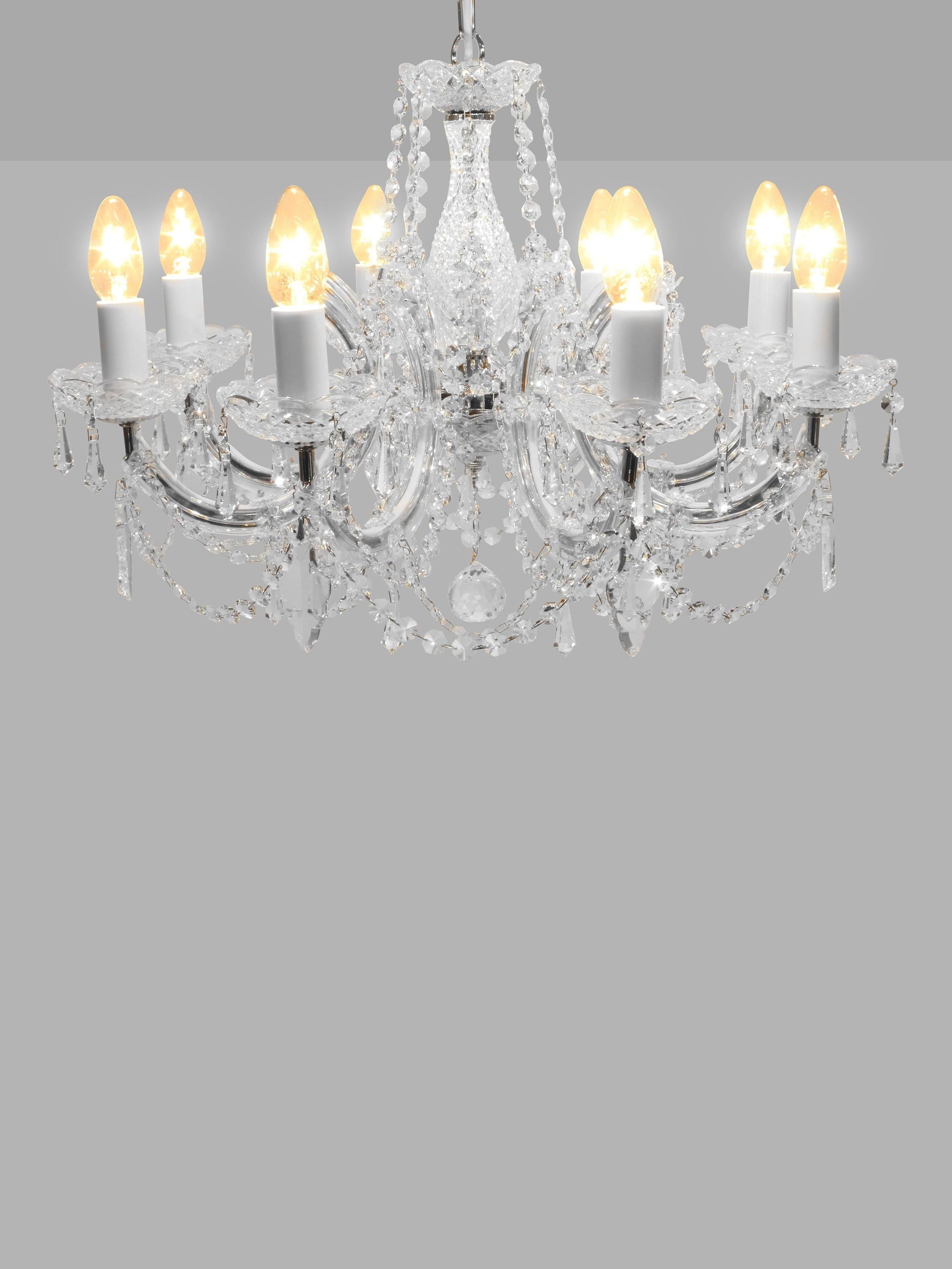 Impex crystal chandelier 8 arms - British product