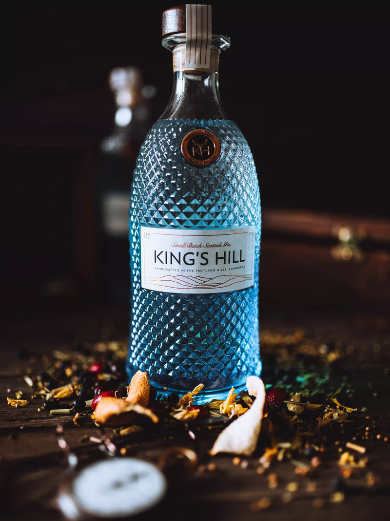 King's Hill dry gin 70cl - British product