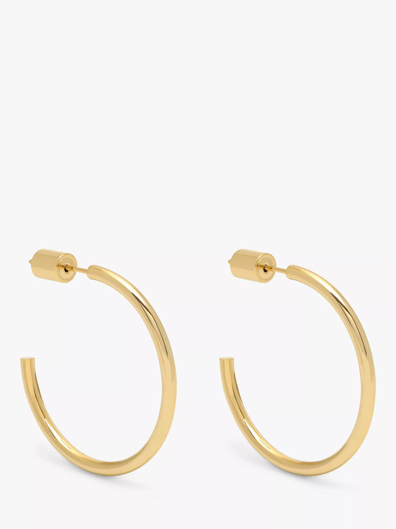 Estella Bartlett large hoop earrings 30mm (British brand)