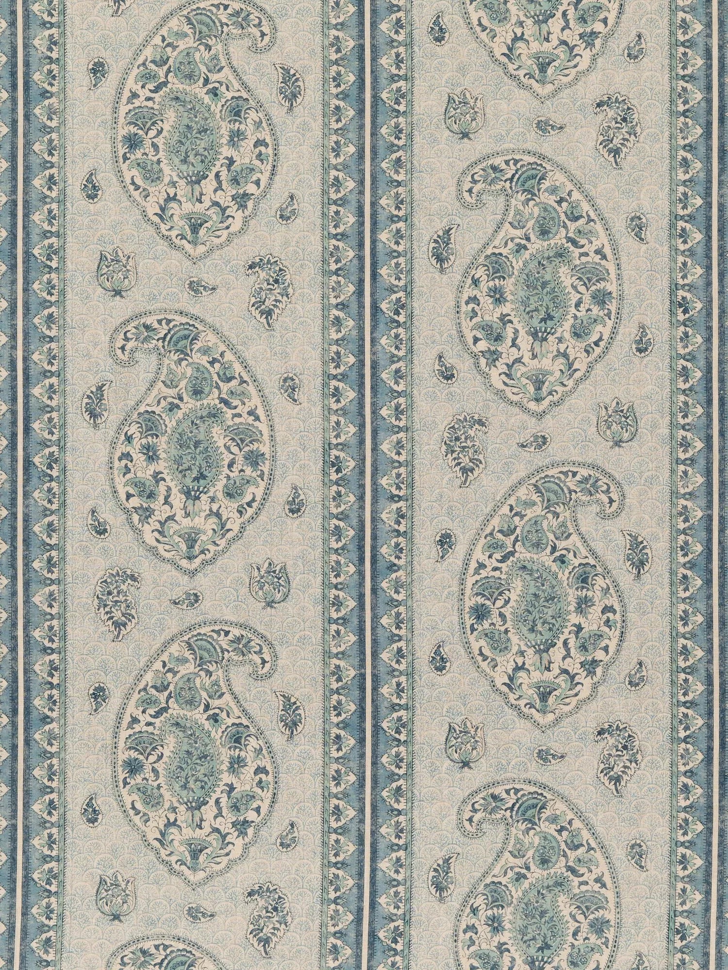 GP & J Baker Coromandel Paisley Furnishing Fabric