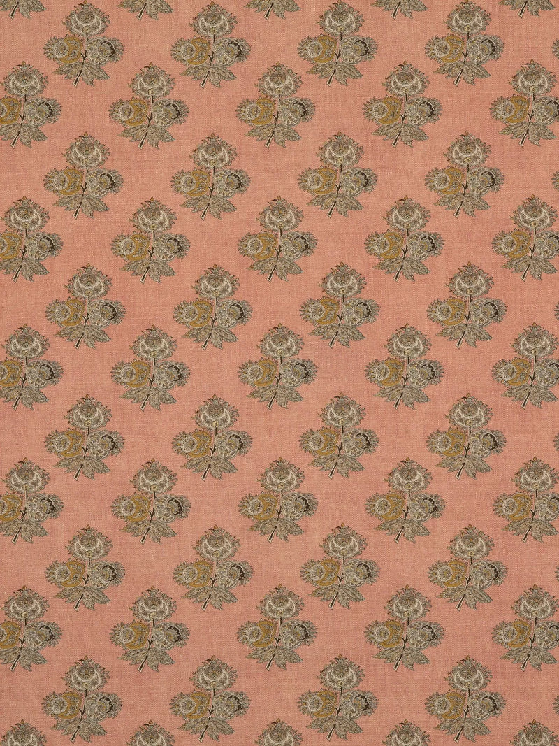 GP & J Baker Poppy Paisley Furnishing Fabric