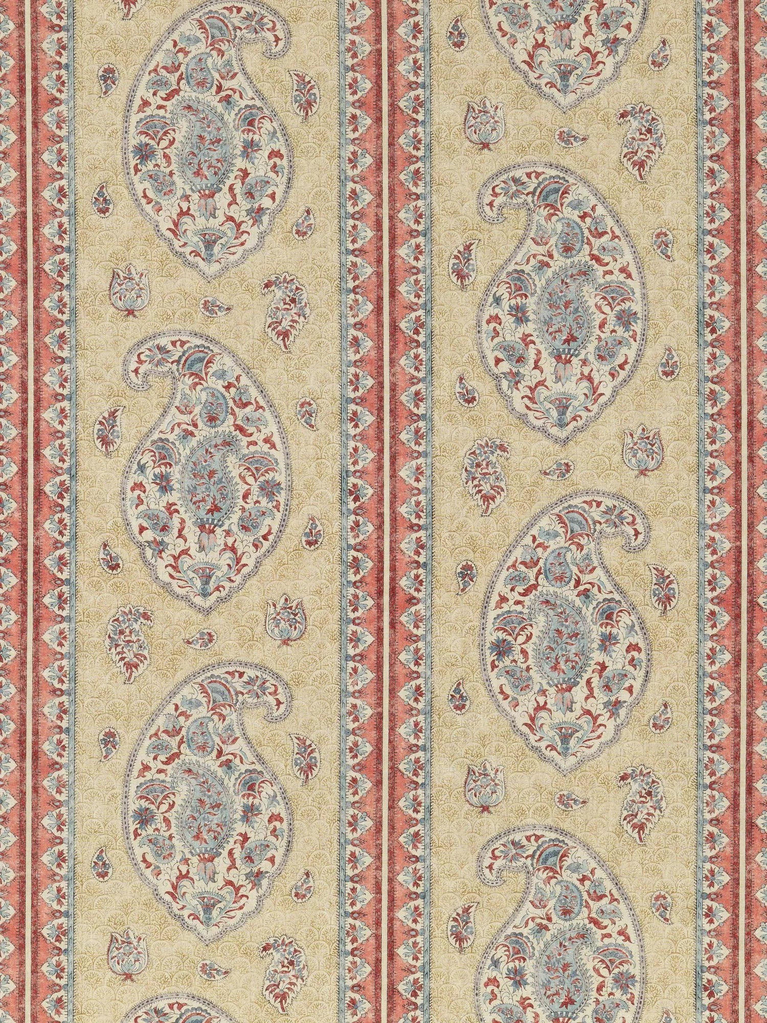 GP & J Baker Coromandel Paisley Furnishing Fabric