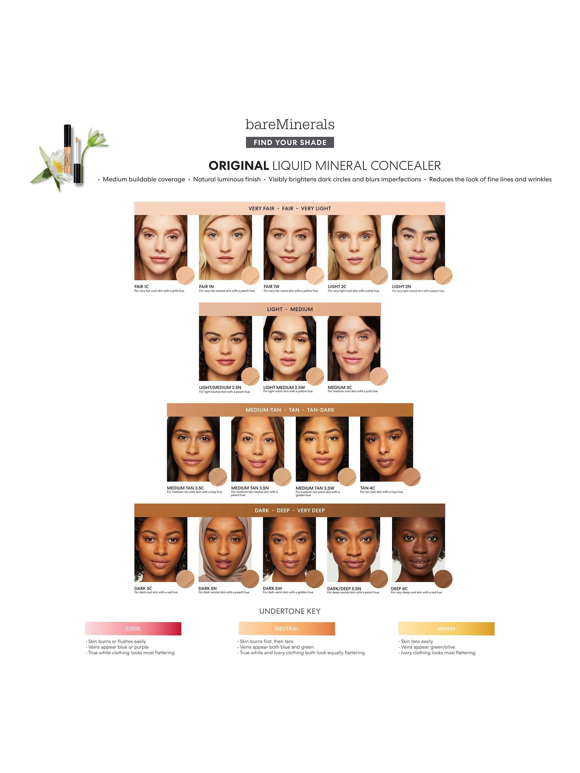 bareMinerals mineral liquid concealer Original 6ml, UK version