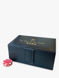 Solesmith personalised poker set with chips and cards (British brand)
