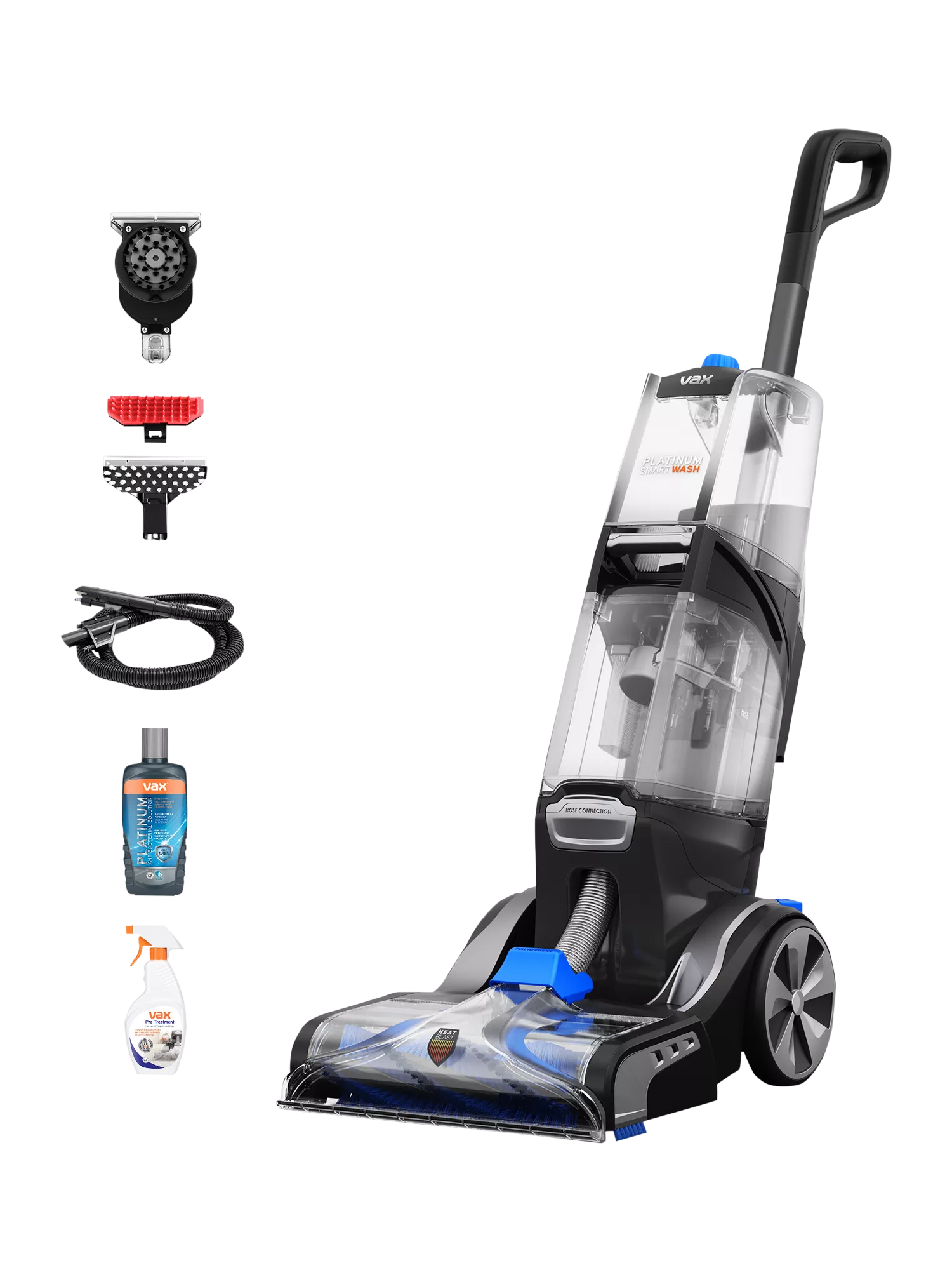 Vax Platinum SmartWash carpet cleaner Black, UK version