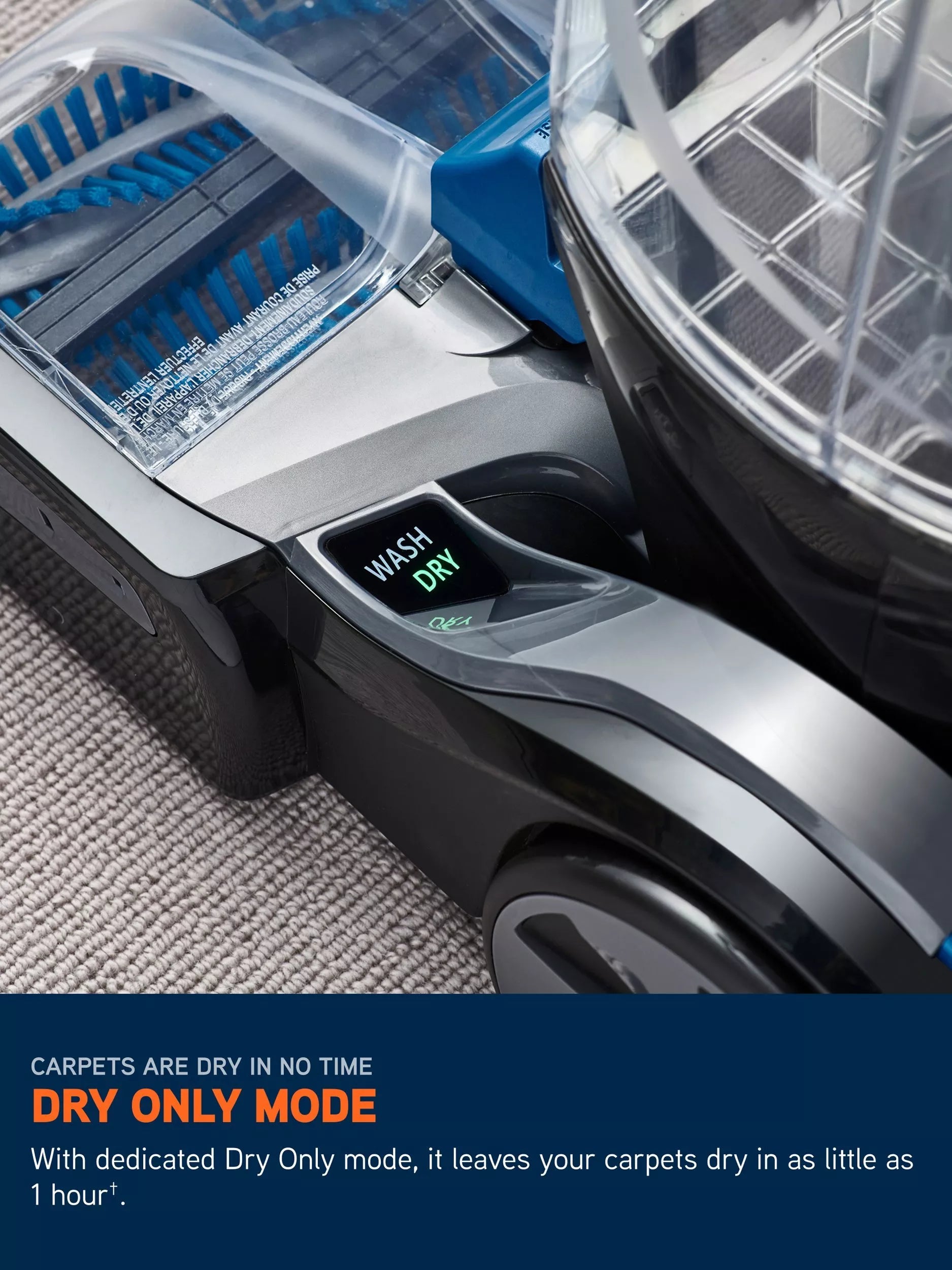 Vax Platinum SmartWash carpet cleaner Black, UK version