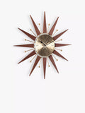 Acctim wall clock Woolcot natural 49cm - British product
