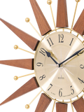 Acctim wall clock Woolcot natural 49cm - British product