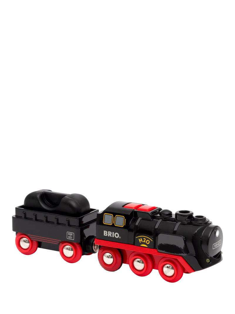 BRIO battery-operated steaming train toy (British brand)