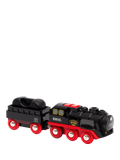 BRIO battery-operated steaming train toy (British brand)