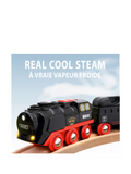 BRIO battery-operated steaming train toy (British brand)
