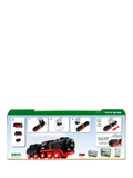 BRIO battery-operated steaming train toy (British brand)
