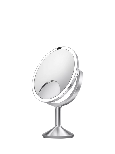 John Lewis Simplehuman Sensor Beauty Trio Max Mirror, Brushed Stainless Steel- Buy online at McGrocer