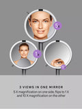 Simplehuman Sensor Trio Max mirror brushed stainless steel - British product
