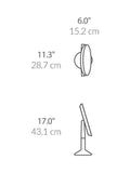 Simplehuman Sensor Trio Max mirror brushed stainless steel - British product