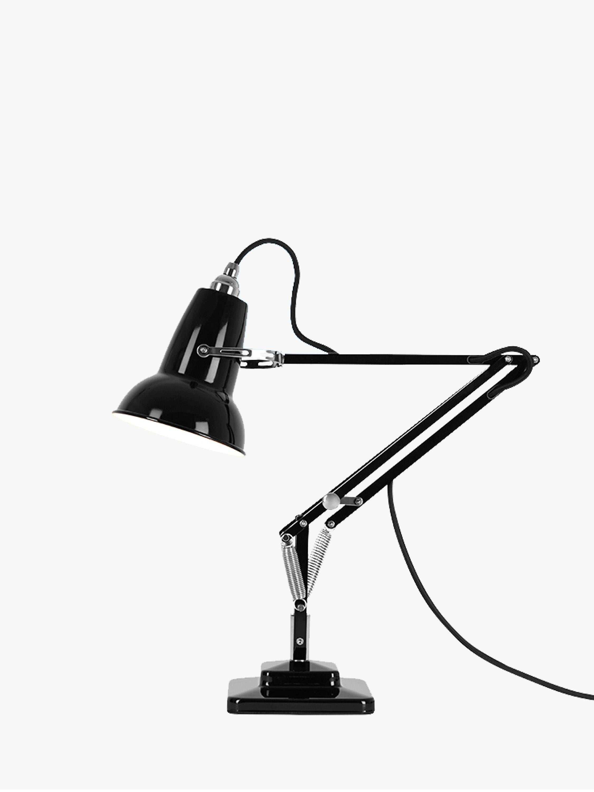 Anglepoise Original 1227 mini desk lamp black gloss - British product