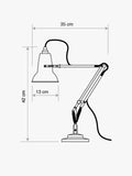 Anglepoise Original 1227 mini desk lamp black gloss - British product
