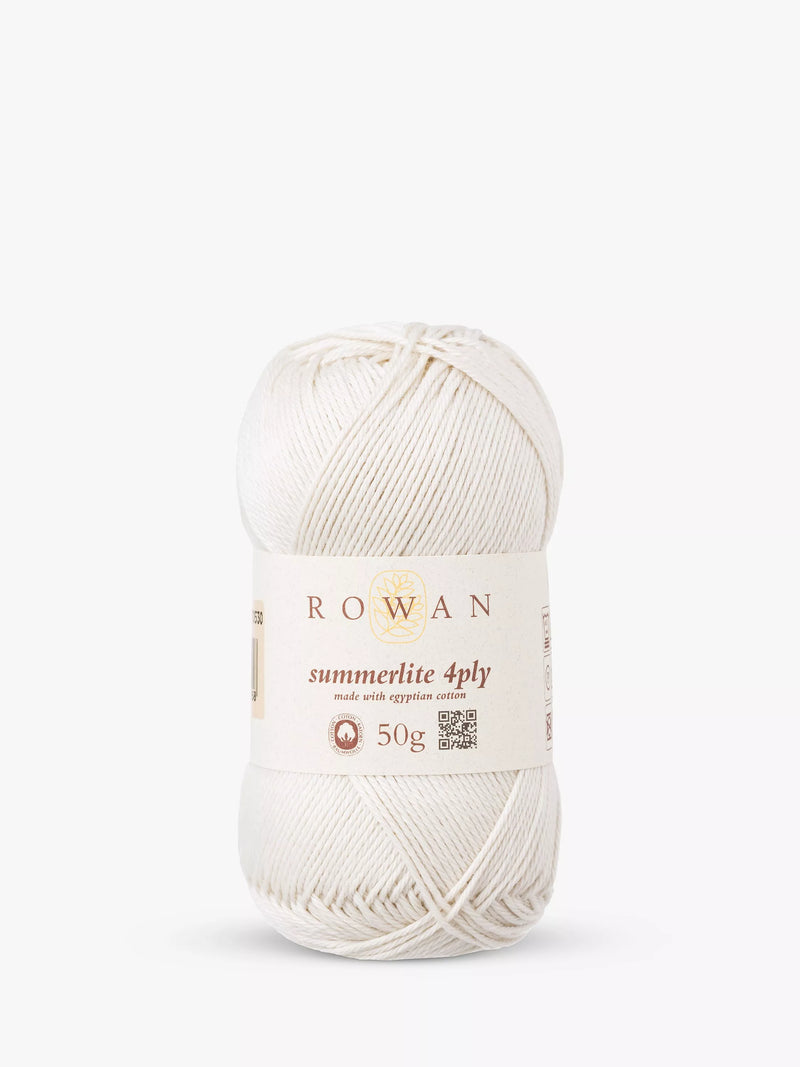 Rowan Summerlite 4 Ply Yarn, 50g, Seashell