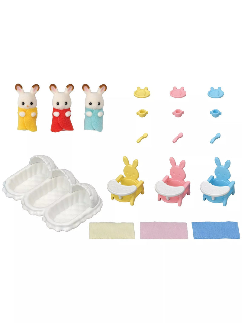 Sylvanian Families Triplets Care Set, imported from the UK