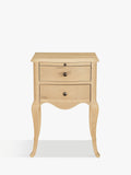 John Lewis Louis bedside table white oak - British product