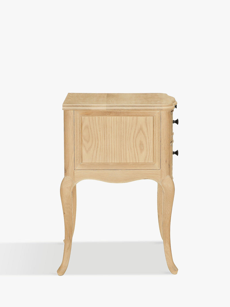 John Lewis Louis bedside table white oak - British product